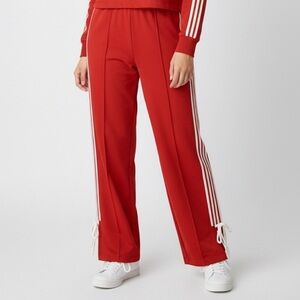 Cali1850 Women's Scarlet Track Pants  with White Accents
